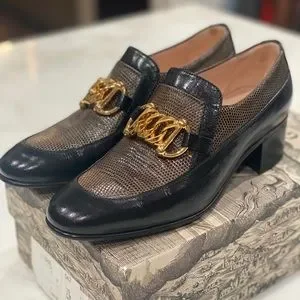 Gucci | Shoes | Gucci Ebal Horsebit Lizardembossed Leather